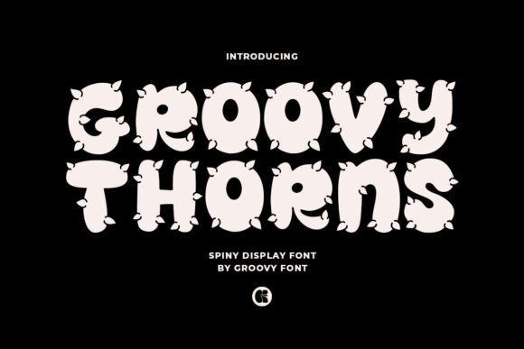 Groovy Thorns Font - Featured Image