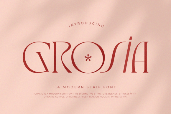 Grosia Font - Featured Image