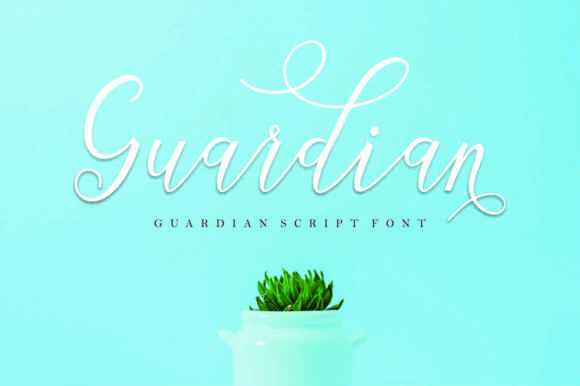 Guardian Script Font - Featured Image