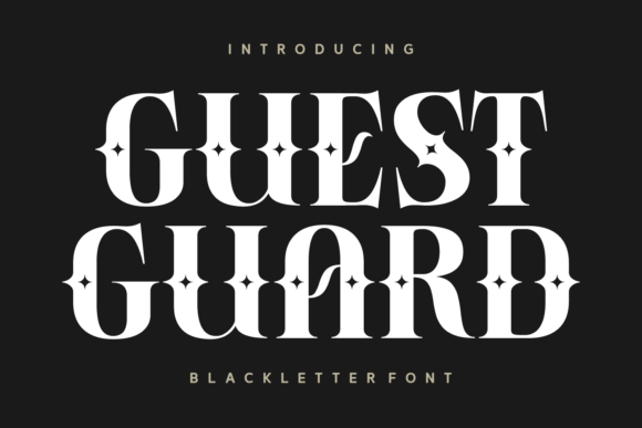 Guest Guard Font - Featured Image