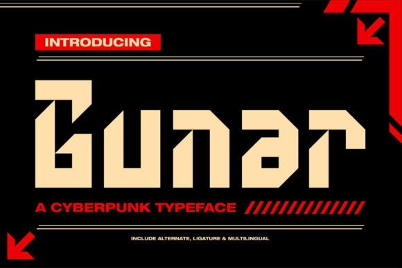 Gunar Font - Featured Image