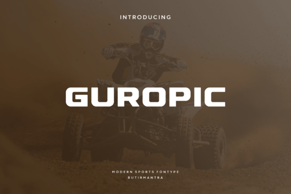 Guropic Font - Featured Image