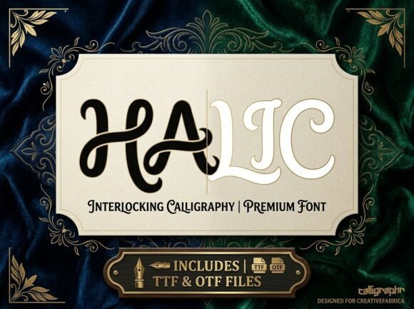 Halic Font - Featured Image