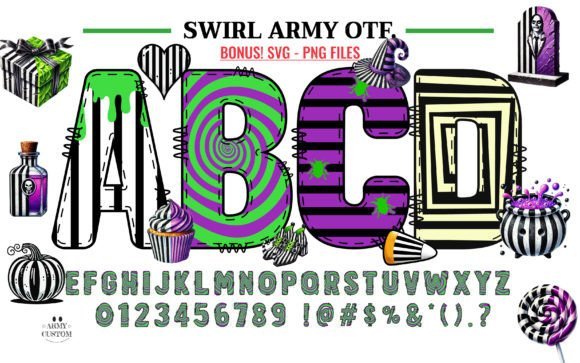 Halloween Army Bundle Font - Featured Image