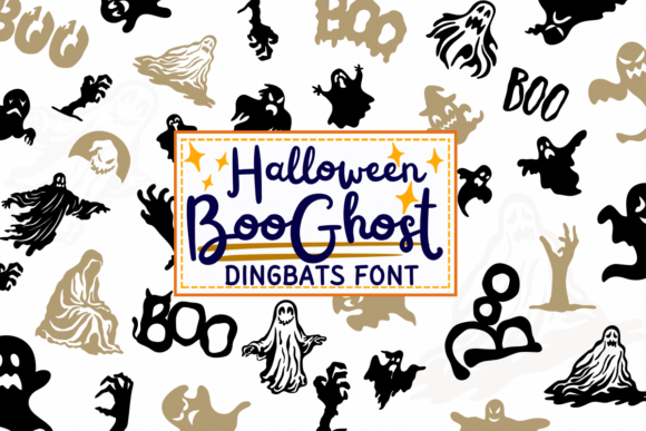 Halloween Boo Ghost Font - Featured Image