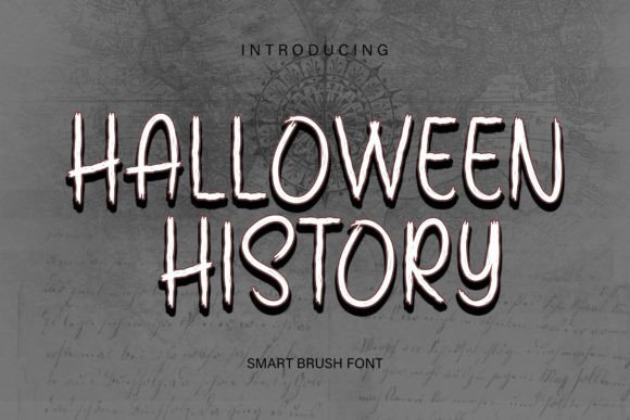 Halloween History Font - Featured Image