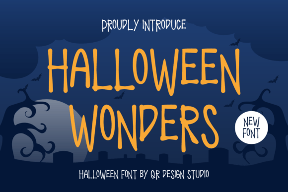 Halloween Wonders Font - Featured Image