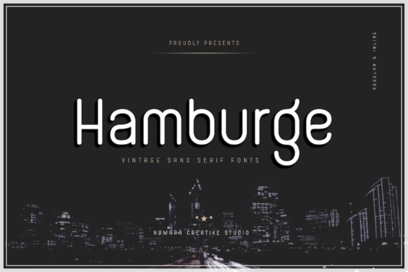 Hamburge Font - Featured Image