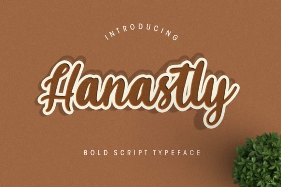 Hanastly Font - Featured Image