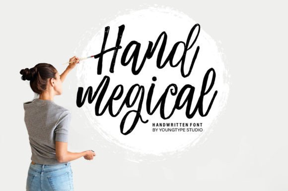 Hand Megical Font - Featured Image