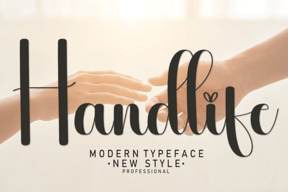 Handlife Font - Featured Image