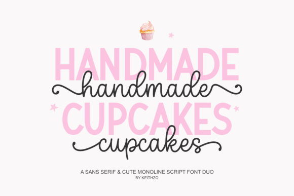 Handmade Cupcakes Font - Featured Image