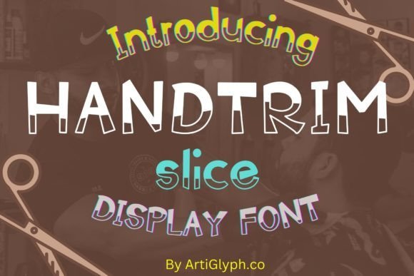 Handtrim Slice Font - Featured Image