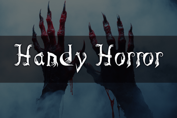 Handy Horror Font - Featured Image