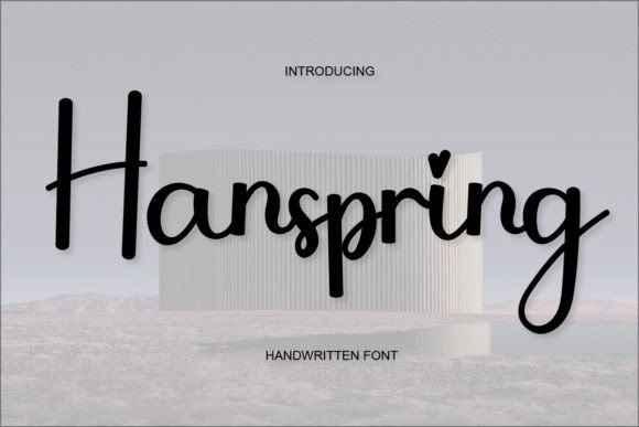 Hanspring Font - Featured Image