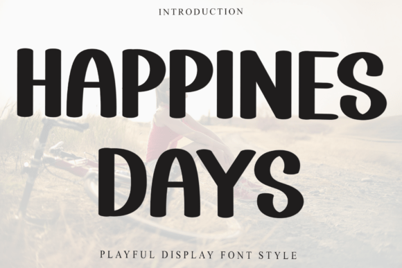 Happines Days Font - Featured Image