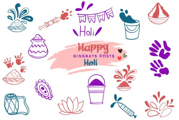 Happy Holi Font - Featured Image