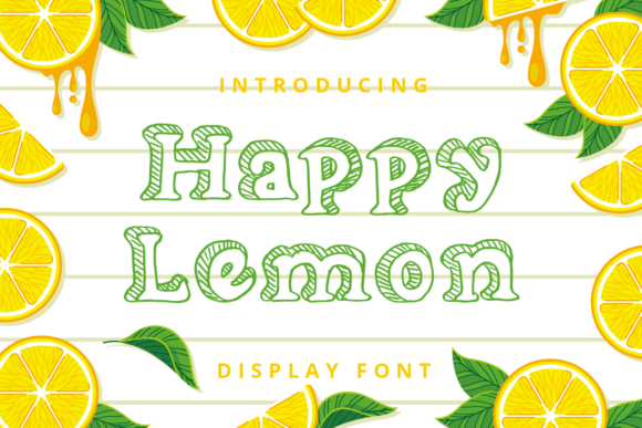 Happy Lemon Font - Featured Image