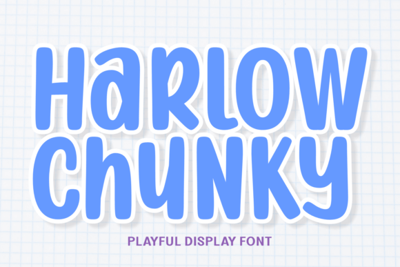 Harlow Chunky Font - Featured Image