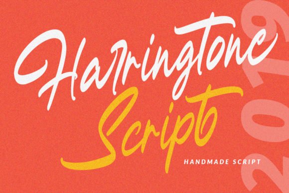 Harringtone Script Font - Featured Image