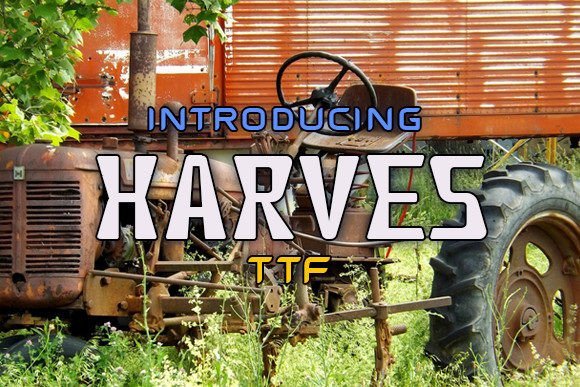 Harves Font - Featured Image