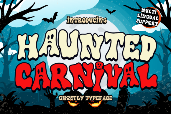 Haunted Carnival Font - Featured Image