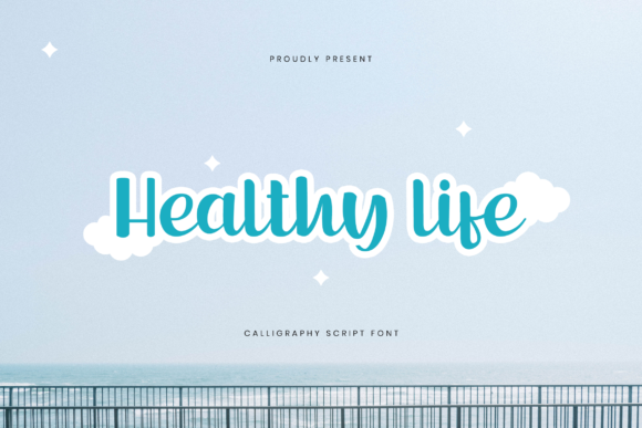 Healthy Life Font - Featured Image