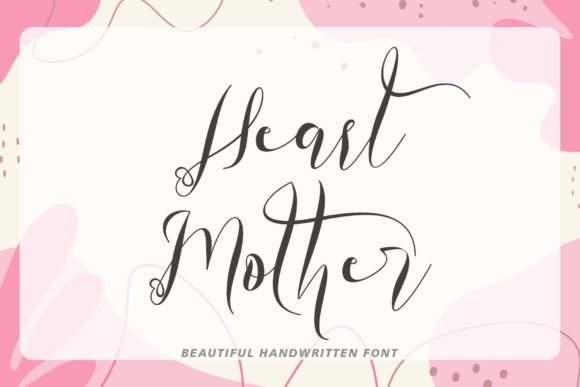 Heart Mother Font - Featured Image