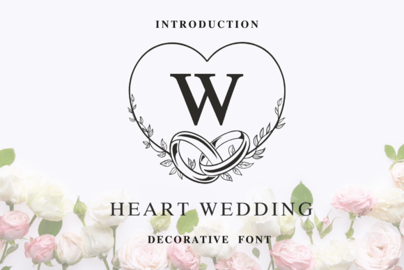 Heart Wedding Font - Featured Image