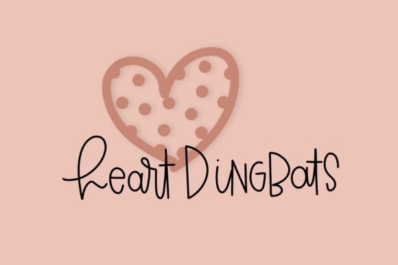 Hearts Dingbats Font - Featured Image