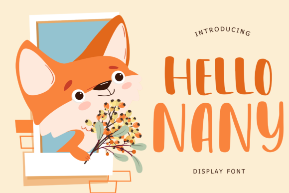 Hello Nany Font - Featured Image