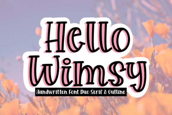 Hello Wimsy Font - Featured Image