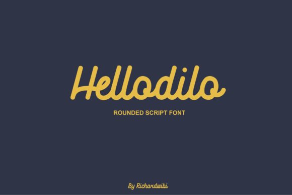 Hellodilo Font - Featured Image