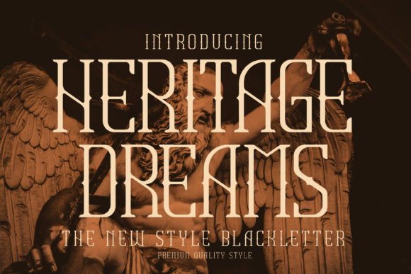 Heritage Dreams Font - Featured Image