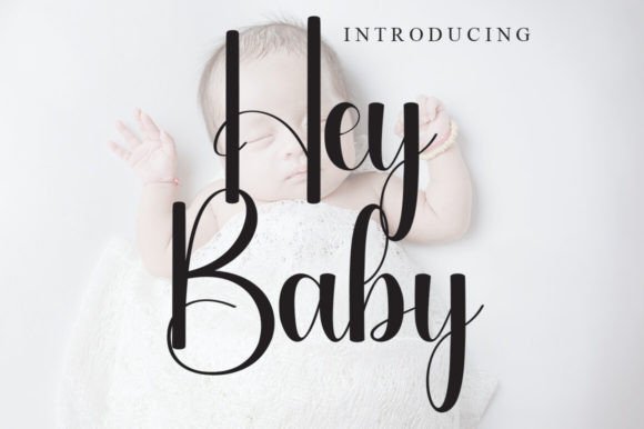 Hey Baby Font - Featured Image
