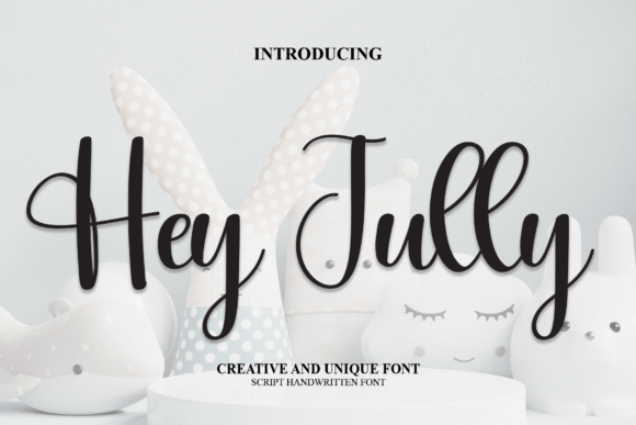 Hey Jully Font - Featured Image