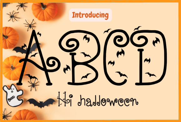 Hi Halloween Font - Featured Image