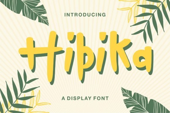 Hibika Font - Featured Image