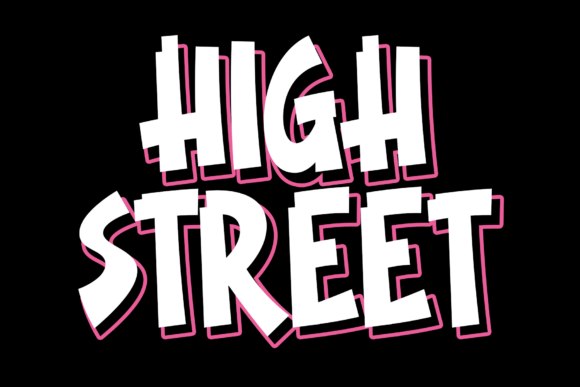 High Street Font - Featured Image