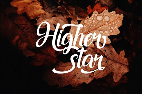 Higher Star Font - Featured Image