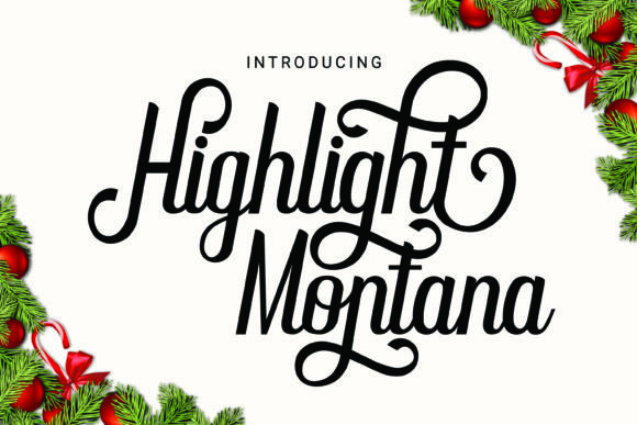 Highlight Montana Font - Featured Image
