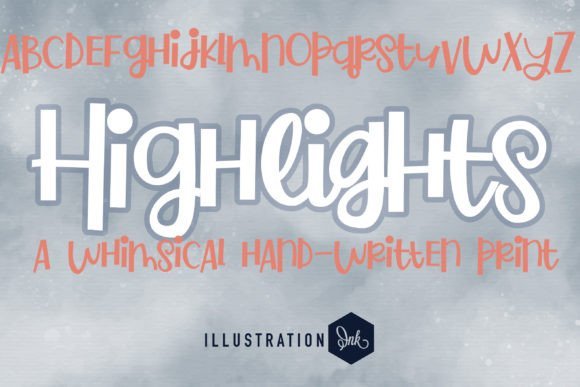 Highlights Font - Featured Image