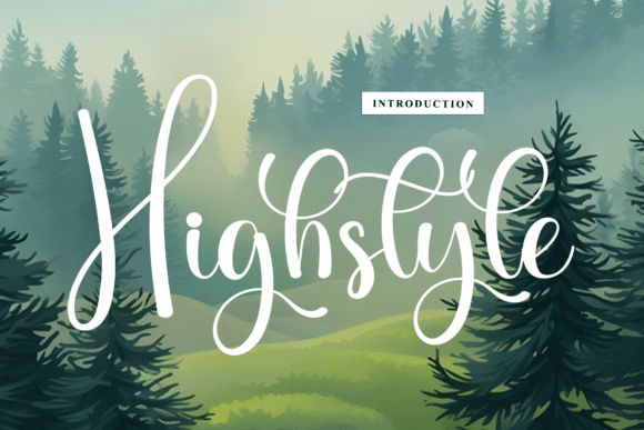 Highstyle Font - Featured Image