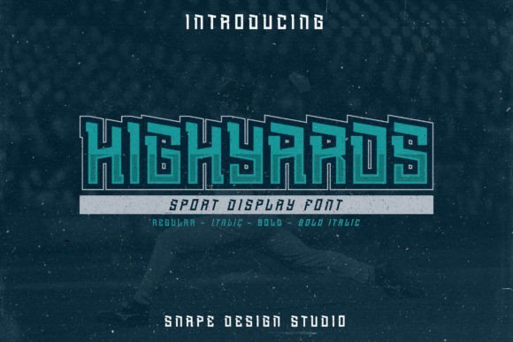 Highyards Font - Featured Image