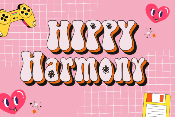 Hippy Harmony Font - Featured Image