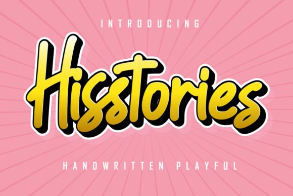 Hisstories Font - Featured Image