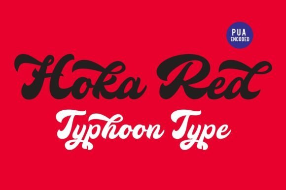Hoka Red Font - Featured Image