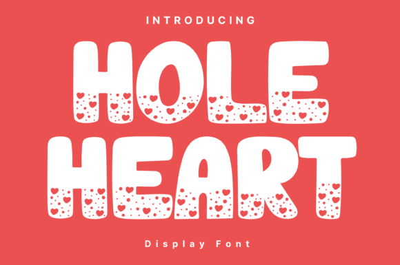 Hole Heart Font - Featured Image