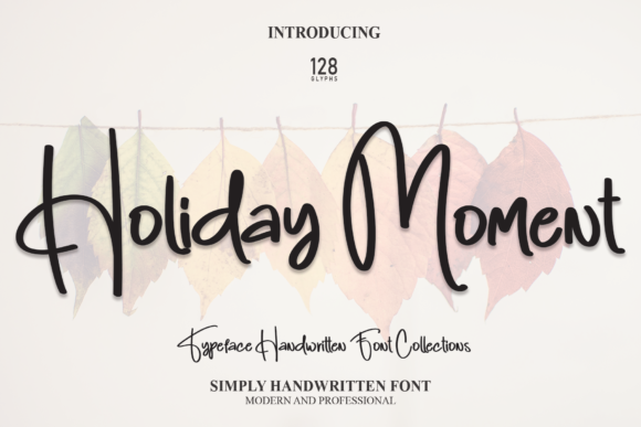 Holiday Moment Font - Featured Image
