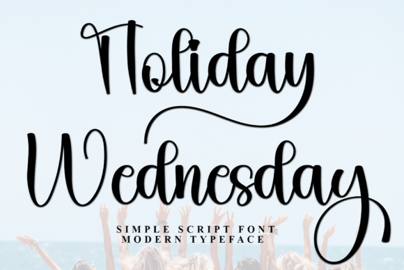Holiday Wednesday Font - Featured Image